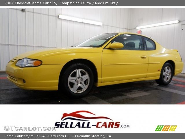 2004 Chevrolet Monte Carlo SS in Competition Yellow