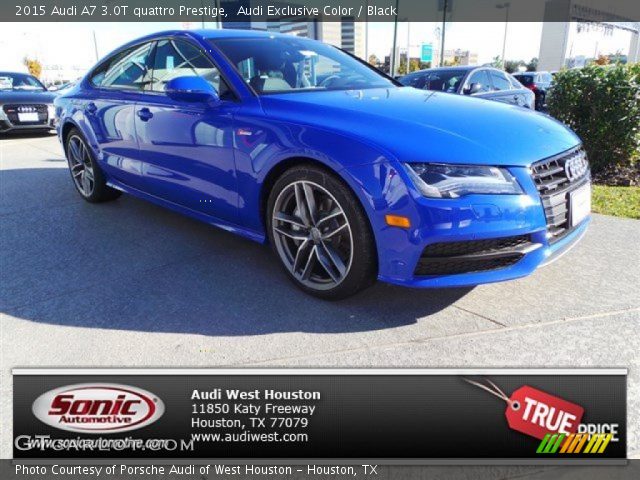 2015 Audi A7 3.0T quattro Prestige in Audi Exclusive Color