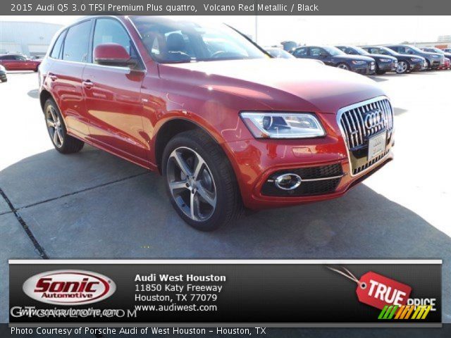 2015 Audi Q5 3.0 TFSI Premium Plus quattro in Volcano Red Metallic