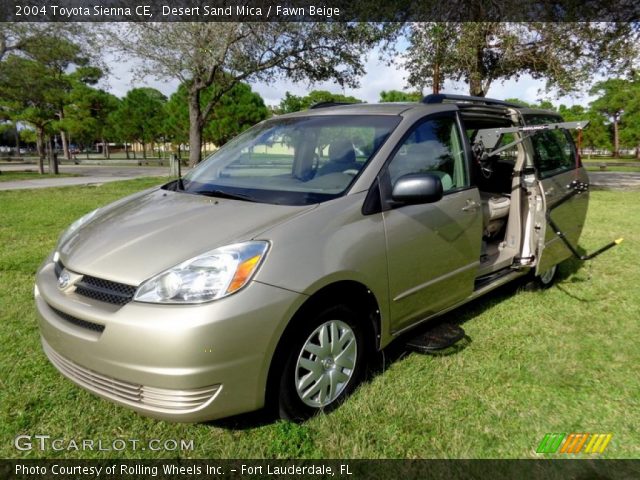 2004 Toyota Sienna CE in Desert Sand Mica