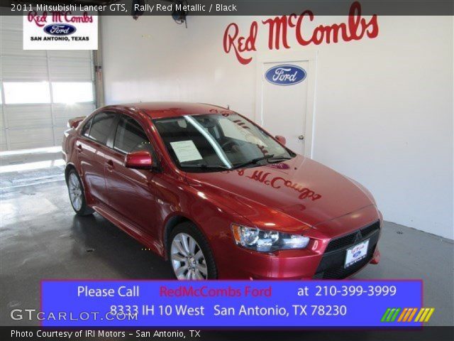 2011 Mitsubishi Lancer GTS in Rally Red Metallic