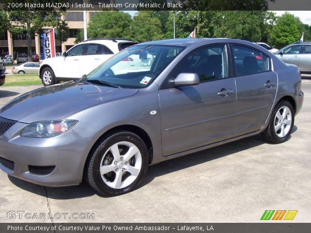 2006 Mazda MAZDA3 i Sedan in Titanium Gray Metallic