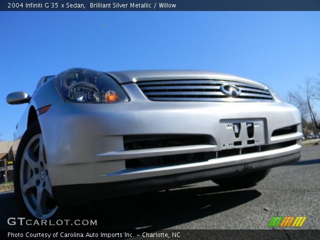 2004 Infiniti G 35 x Sedan in Brilliant Silver Metallic