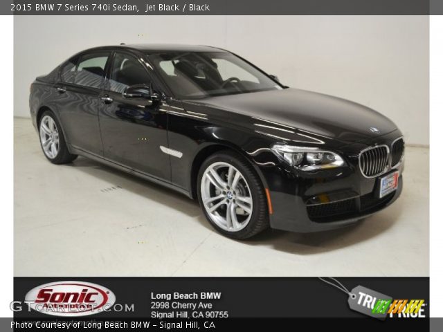 2015 BMW 7 Series 740i Sedan in Jet Black