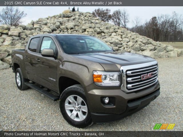 2015 GMC Canyon SLE Crew Cab 4x4 in Bronze Alloy Metallic
