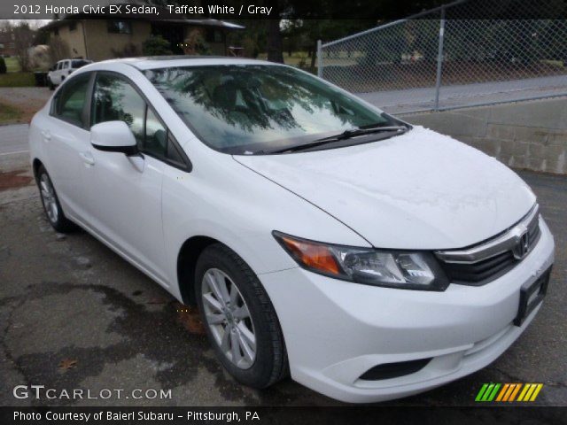 2012 Honda Civic EX Sedan in Taffeta White