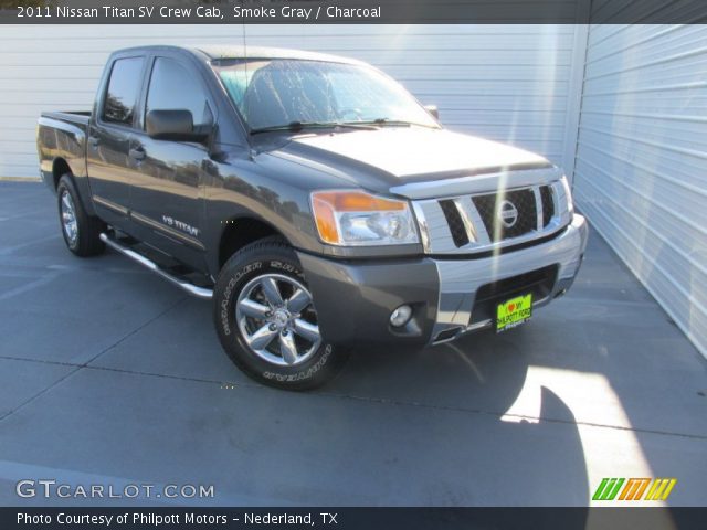2011 Nissan Titan SV Crew Cab in Smoke Gray