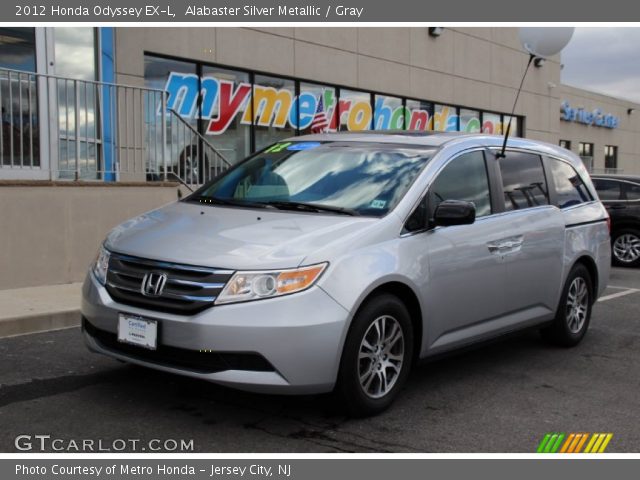 2012 Honda Odyssey EX-L in Alabaster Silver Metallic