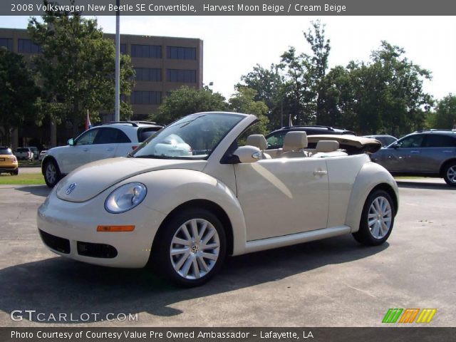 2008 Volkswagen New Beetle SE Convertible in Harvest Moon Beige