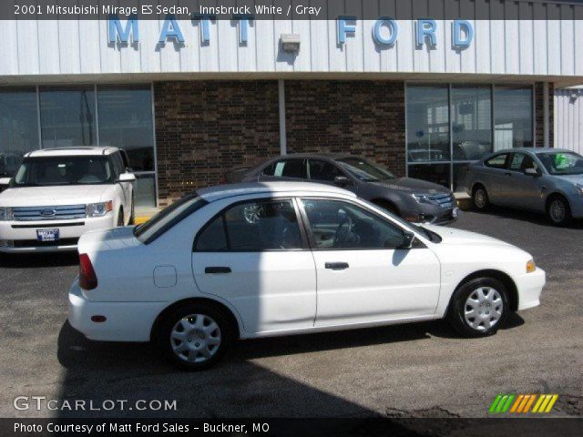 2001 Mitsubishi Mirage ES Sedan in Innsbruck White