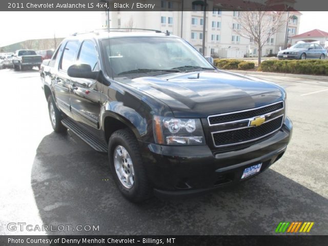 2011 Chevrolet Avalanche LS 4x4 in Black