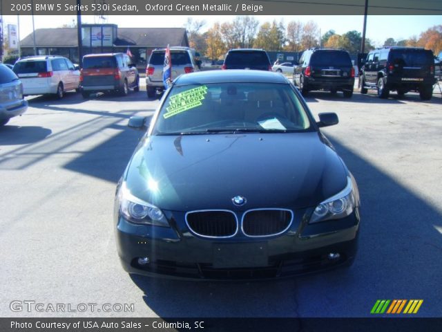 2005 BMW 5 Series 530i Sedan in Oxford Green Metallic