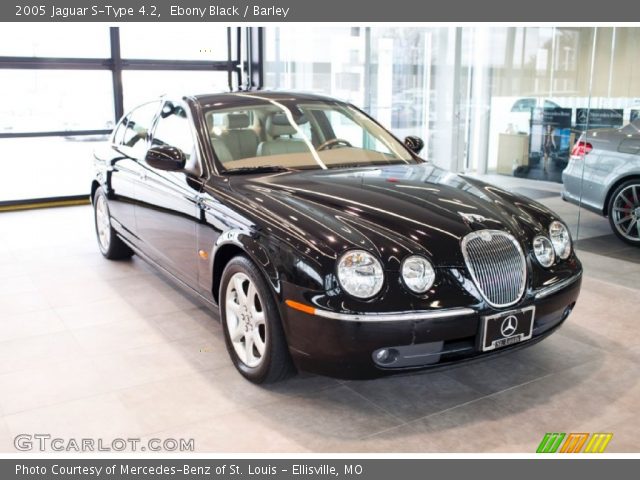 2005 Jaguar S-Type 4.2 in Ebony Black