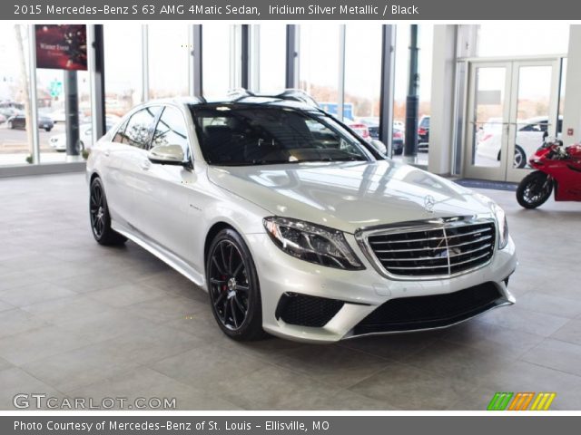 2015 Mercedes-Benz S 63 AMG 4Matic Sedan in Iridium Silver Metallic