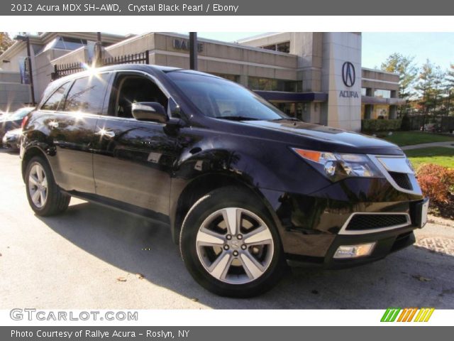 2012 Acura MDX SH-AWD in Crystal Black Pearl