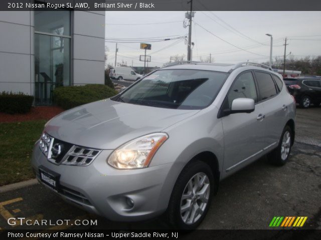 2012 Nissan Rogue SL AWD in Brilliant Silver