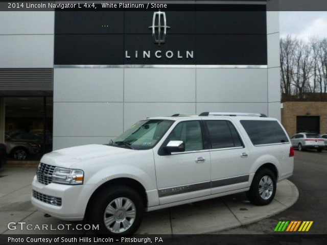 2014 Lincoln Navigator L 4x4 in White Platinum