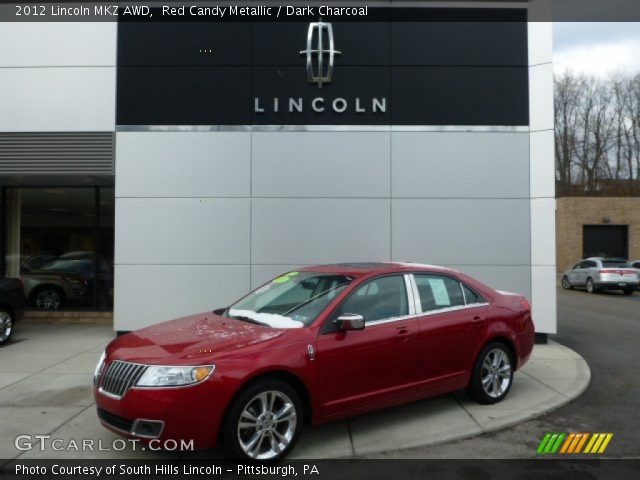 2012 Lincoln MKZ AWD in Red Candy Metallic