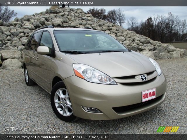 2006 Toyota Sienna XLE in Desert Sand Mica