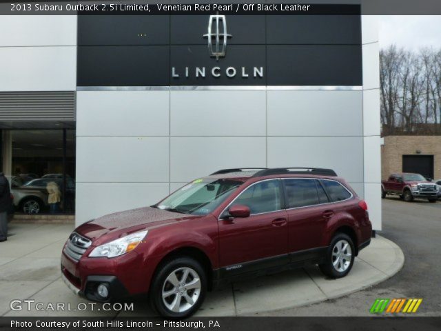 2013 Subaru Outback 2.5i Limited in Venetian Red Pearl