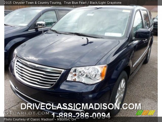 2015 Chrysler Town & Country Touring in True Blue Pearl