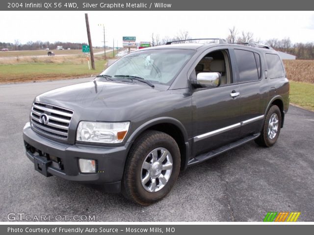 2004 Infiniti QX 56 4WD in Silver Graphite Metallic