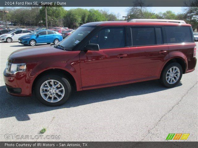 2014 Ford Flex SE in Sunset