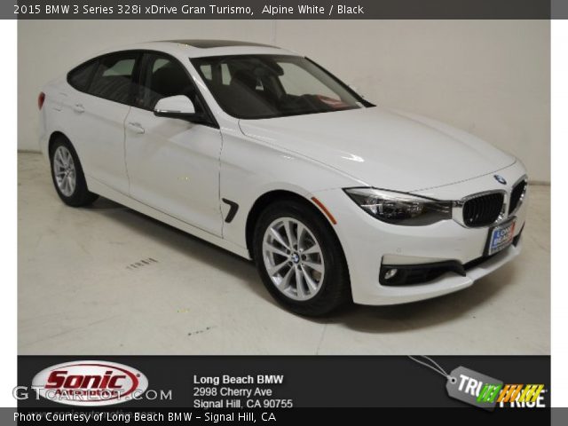 2015 BMW 3 Series 328i xDrive Gran Turismo in Alpine White