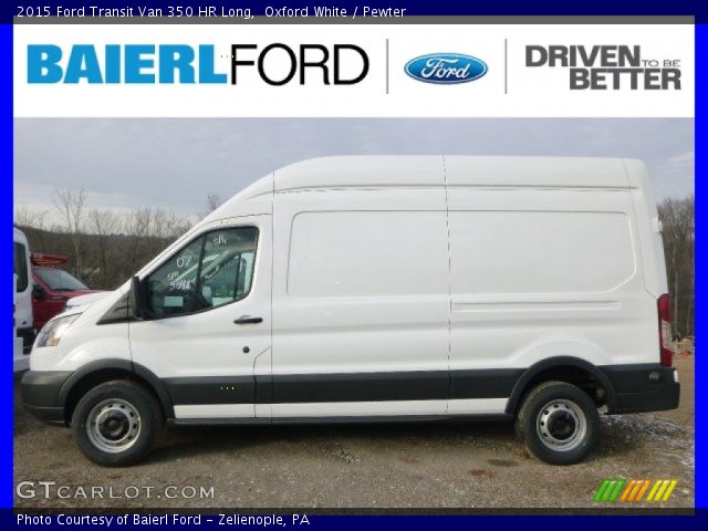 2015 Ford Transit Van 350 HR Long in Oxford White