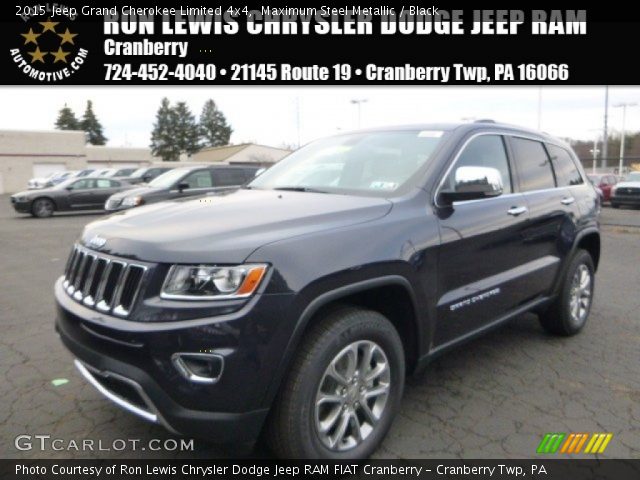 2015 Jeep Grand Cherokee Limited 4x4 in Maximum Steel Metallic