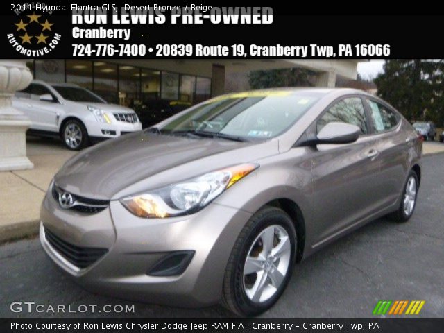 2011 Hyundai Elantra GLS in Desert Bronze