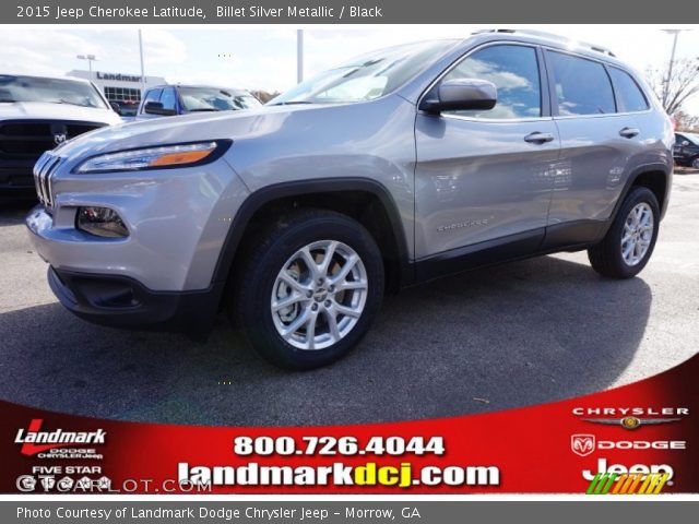 2015 Jeep Cherokee Latitude in Billet Silver Metallic