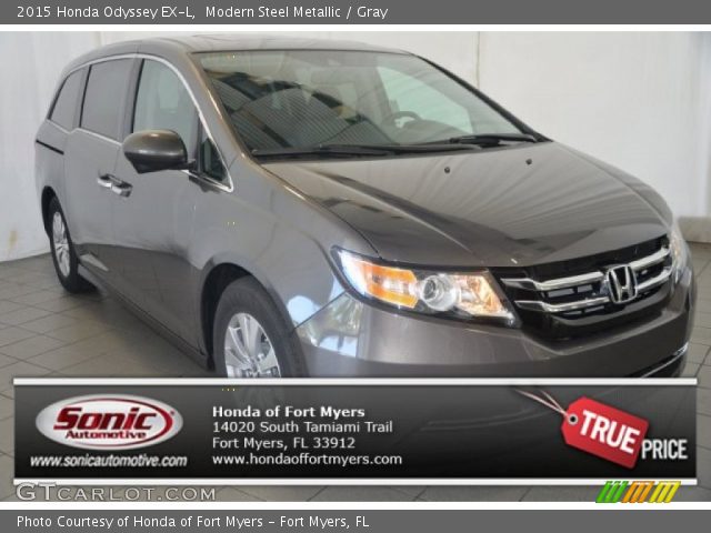 2015 Honda Odyssey EX-L in Modern Steel Metallic
