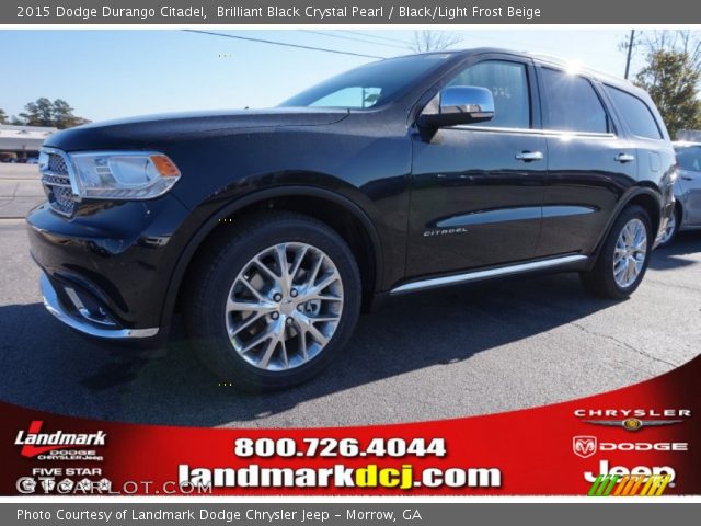 2015 Dodge Durango Citadel in Brilliant Black Crystal Pearl