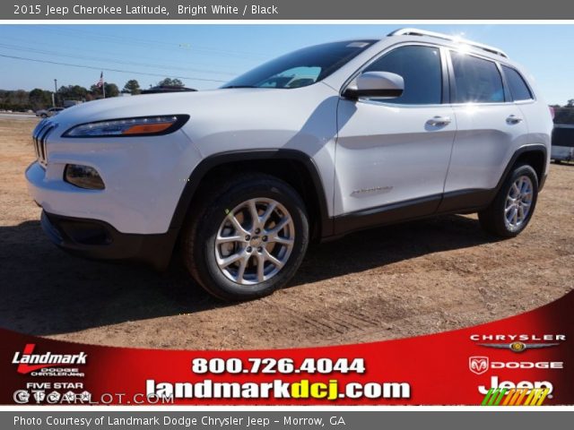 2015 Jeep Cherokee Latitude in Bright White