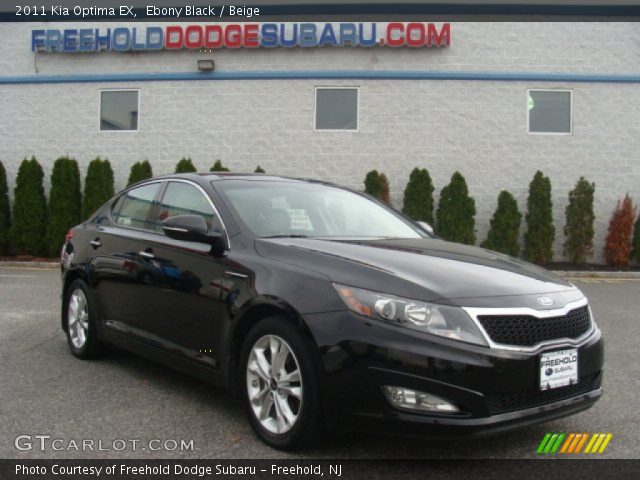 2011 Kia Optima EX in Ebony Black