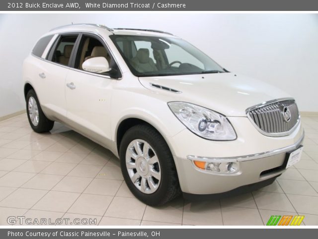 2012 Buick Enclave AWD in White Diamond Tricoat
