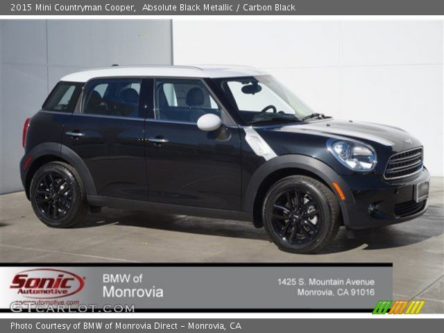 2015 Mini Countryman Cooper in Absolute Black Metallic