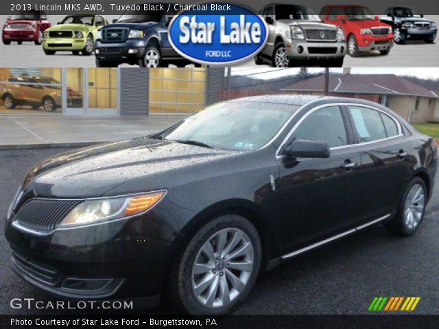 2013 Lincoln MKS AWD in Tuxedo Black