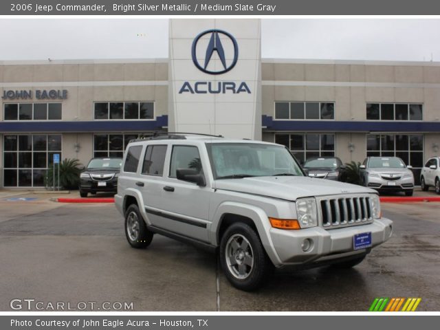 2006 Jeep Commander  in Bright Silver Metallic