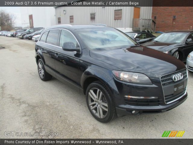 2009 Audi Q7 3.6 Premium quattro in Cobalt Blue Metallic