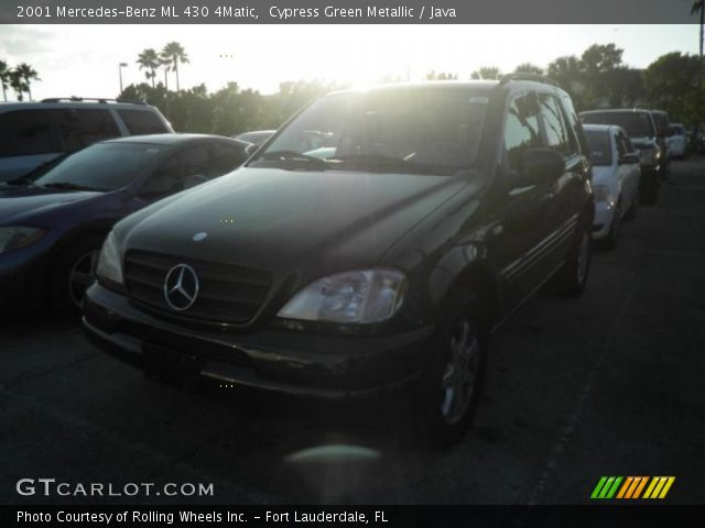 2001 Mercedes-Benz ML 430 4Matic in Cypress Green Metallic