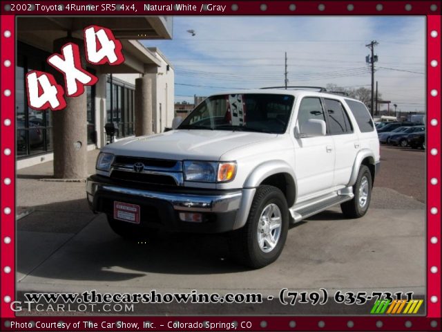2002 Toyota 4Runner SR5 4x4 in Natural White