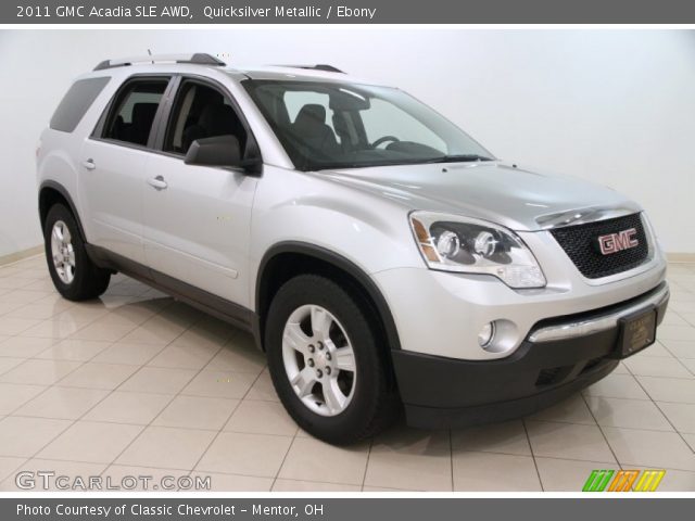 2011 GMC Acadia SLE AWD in Quicksilver Metallic