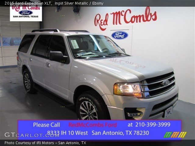 2015 Ford Expedition XLT in Ingot Silver Metallic