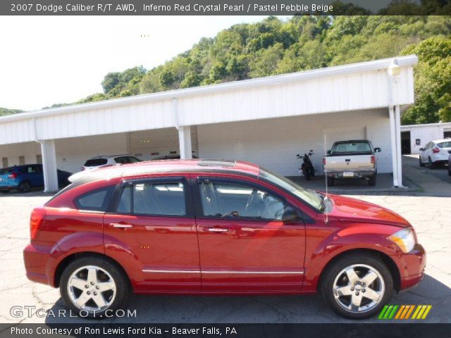2007 Dodge Caliber R/T AWD in Inferno Red Crystal Pearl