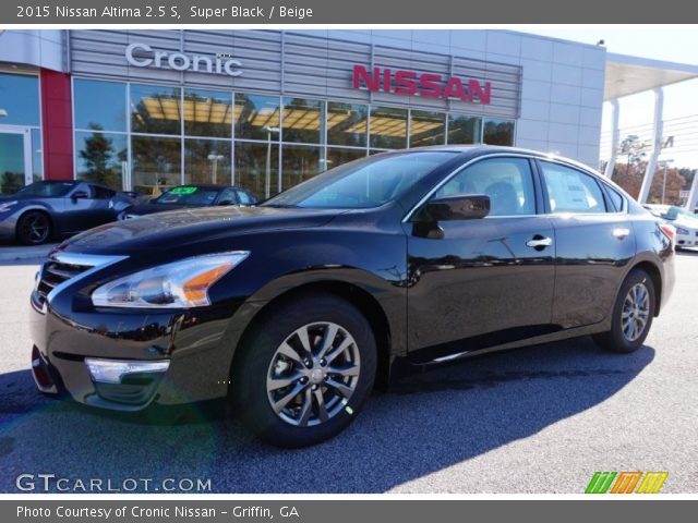2015 Nissan Altima 2.5 S in Super Black