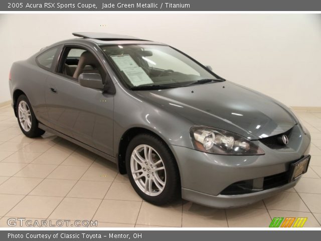 2005 Acura RSX Sports Coupe in Jade Green Metallic