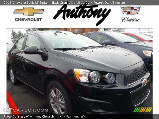 2015 Chevrolet Sonic LT Sedan in Black Granite Metallic
