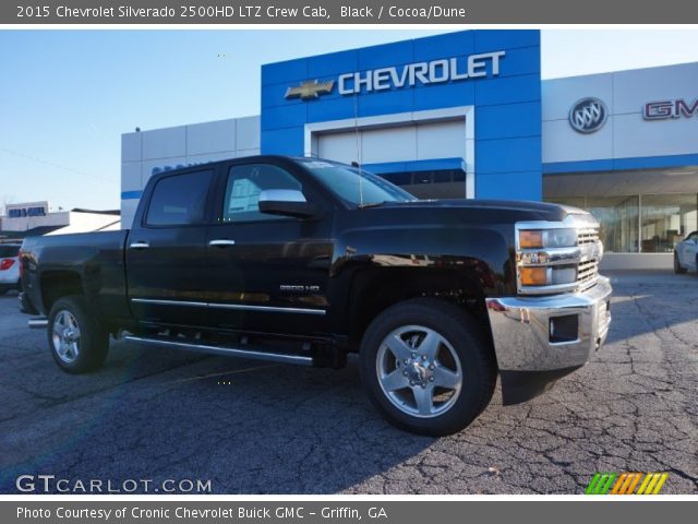 2015 Chevrolet Silverado 2500HD LTZ Crew Cab in Black